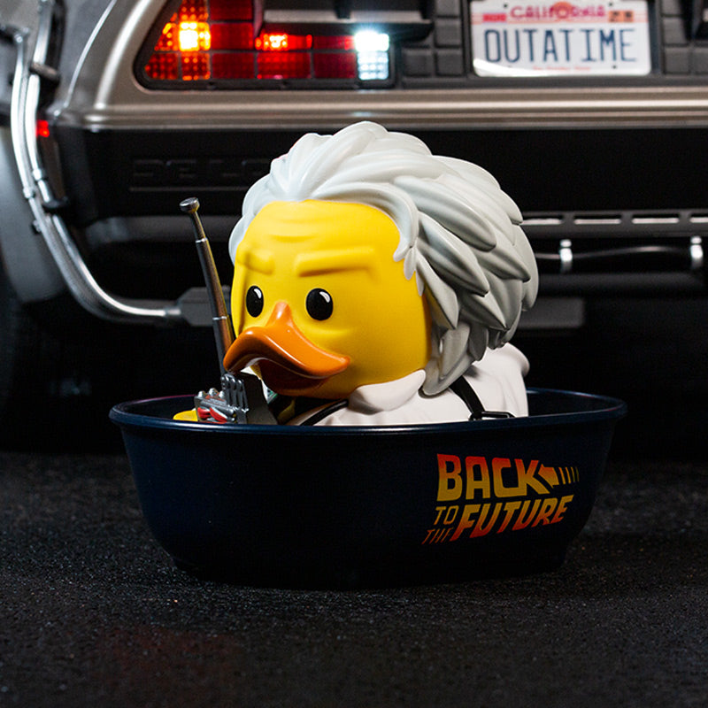 Doc Brown Back to the Future Tubbz Rubber Duck