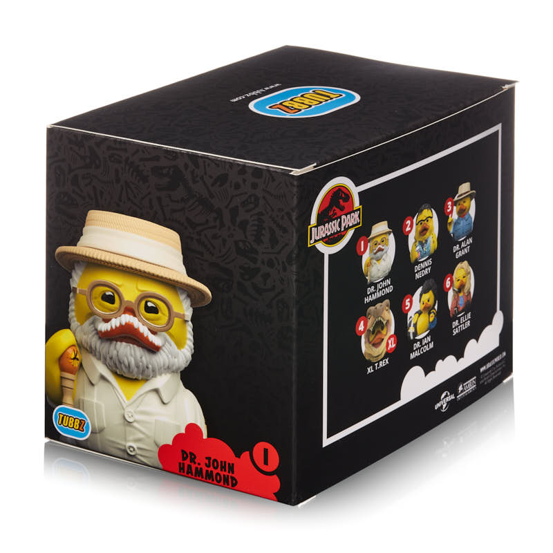John Hammond Jurassic Park Tubbz Rubber Duck