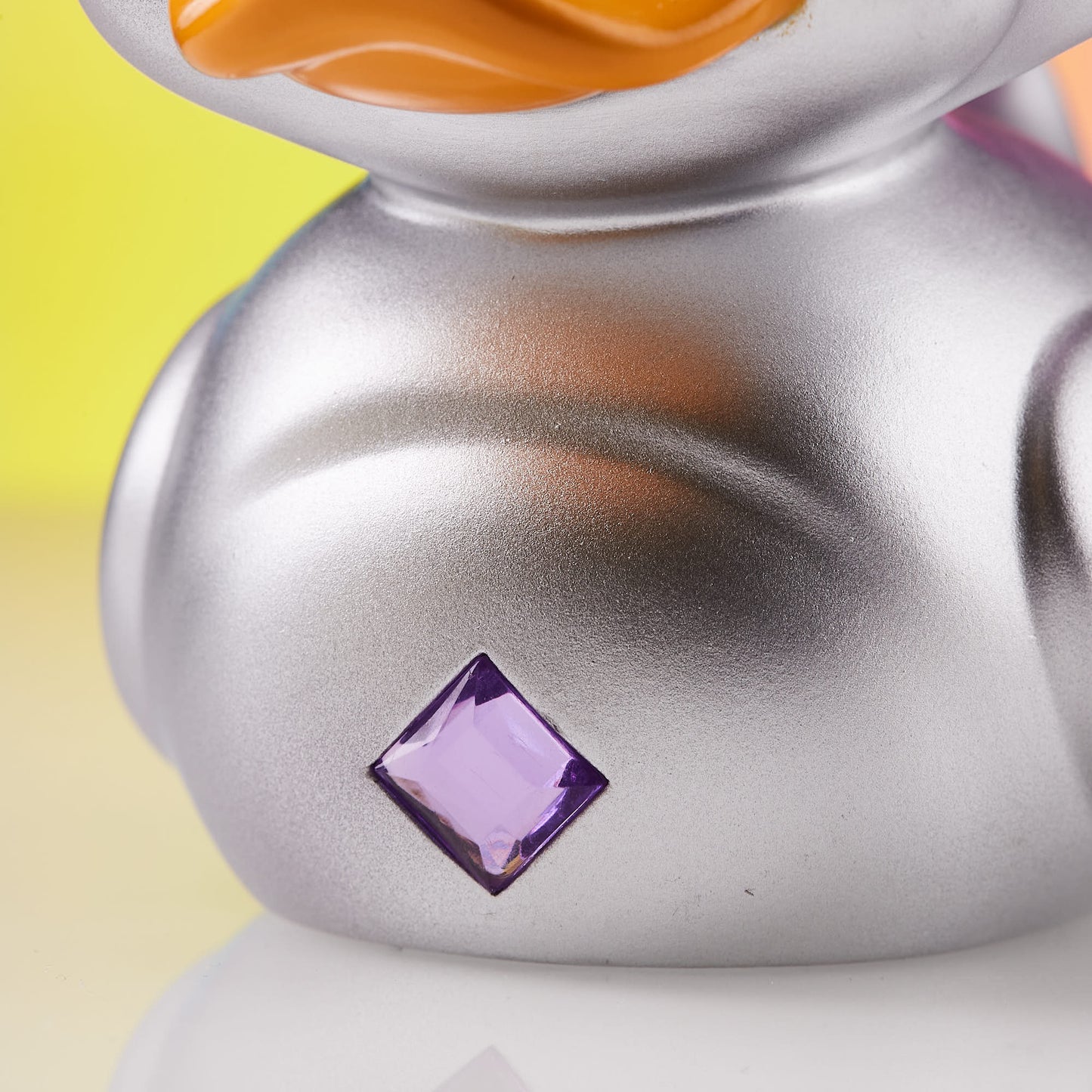 Official Trolls Silver Troll (Silver with Purple Hair) TUBBZ Cosplaying Duck Collectible