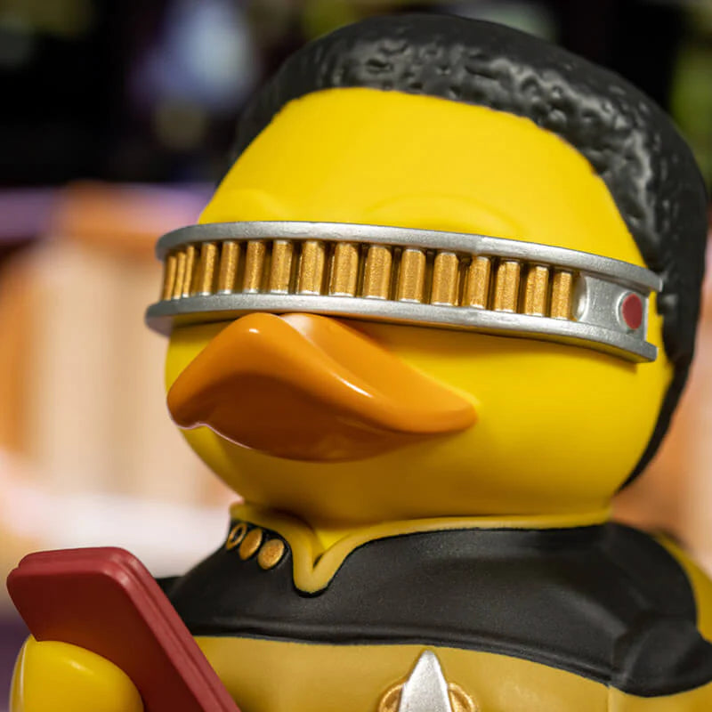 Geordi La Forge Star Trek Rubber Duck | Duck a Jeep