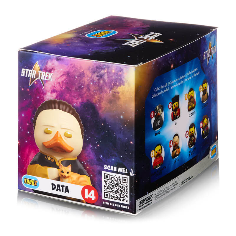 Data Star Trek Tubbz Rubber Duck