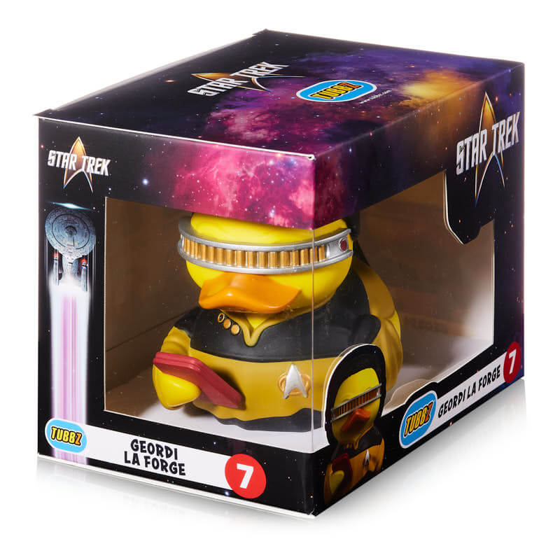 Geordi La Forge Star Trek Rubber Duck | Duck a Jeep