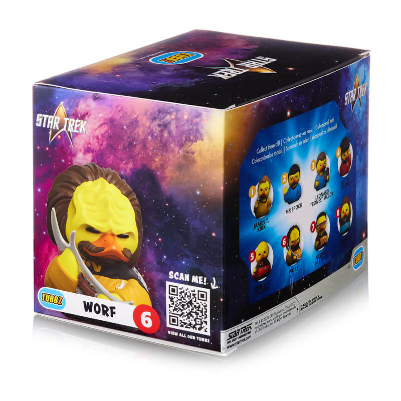 Klingon Worf Star Trek Rubber Duck | Duck a Jeep