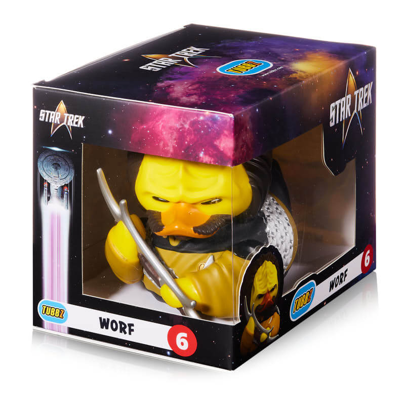 Klingon Worf Star Trek Rubber Duck | Duck a Jeep