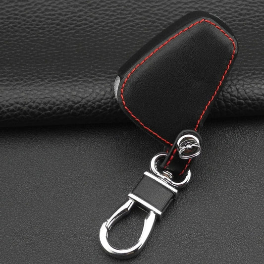 3 Button Leather Jeep Key Protector Cover - Jeep Jeep Accessories