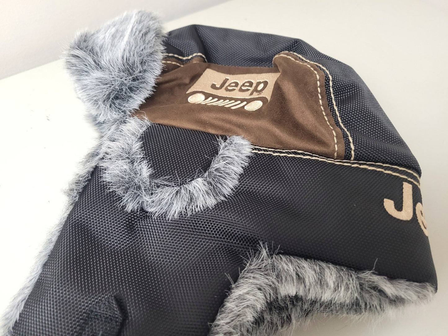 Leather Jeep Grill Trapper - Jeep Hats