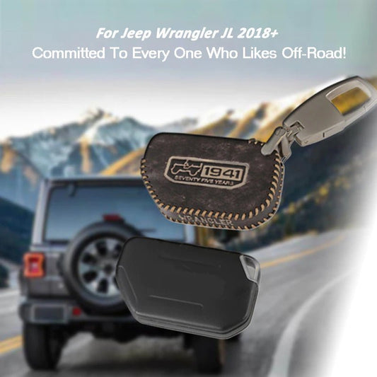 Leather Jeep JL or Gladiator Key Protector - Jeep Jeep Accessories