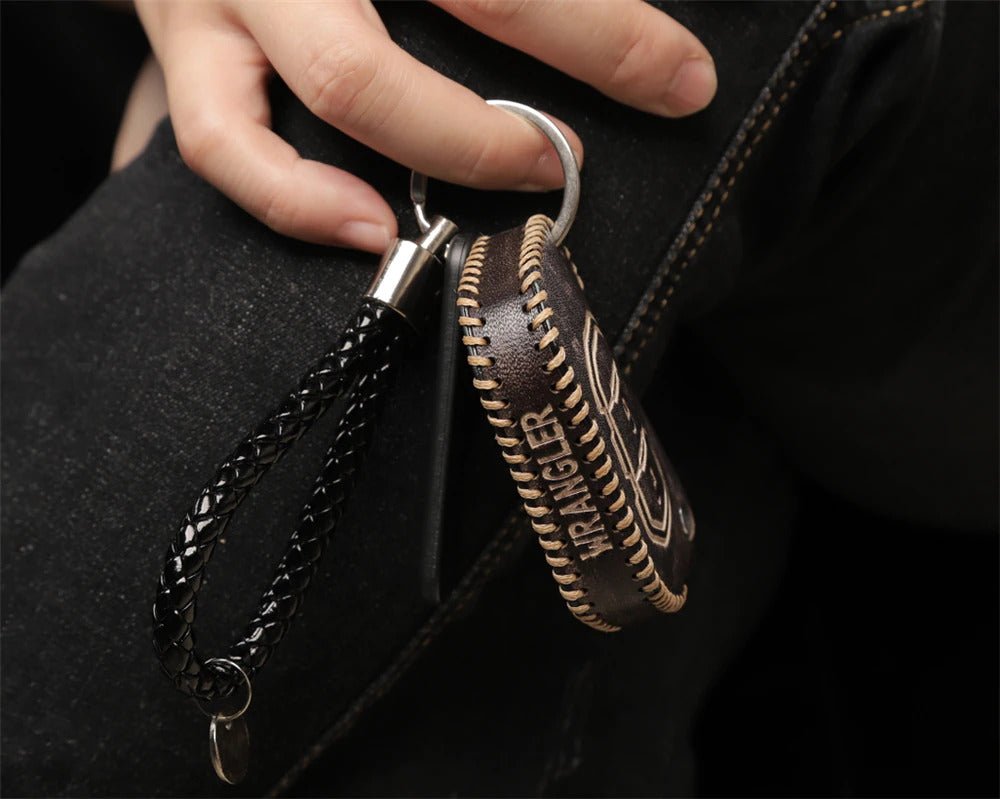 Leather Jeep JL or Gladiator Key Protector - Jeep Jeep Accessories