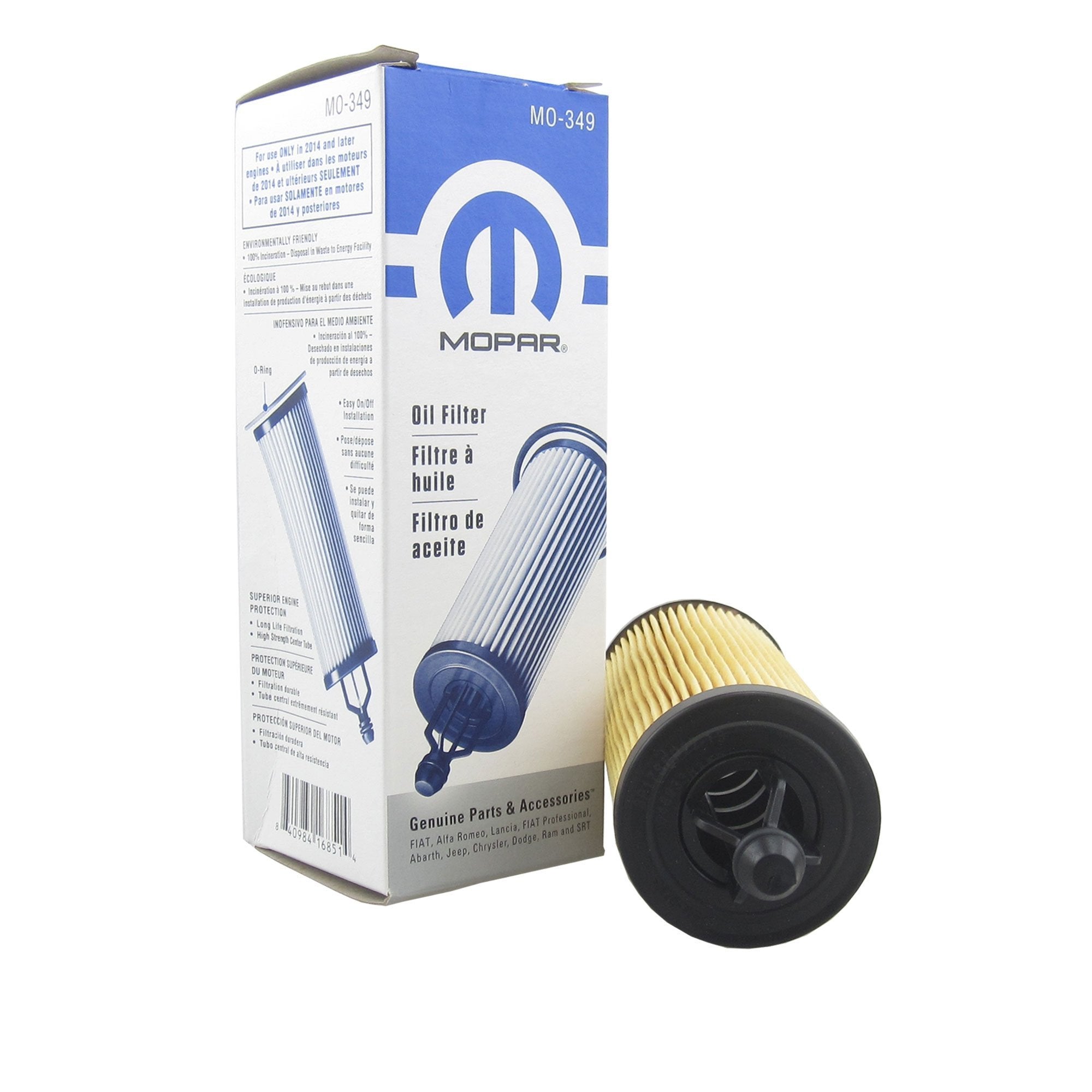 Mopar oil clearance filter