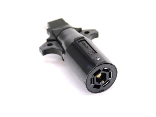 Trailer Tow Wiring Adapter - 7-Way Round to 4-Way Flat Converter - Jeep Vehicle Parts