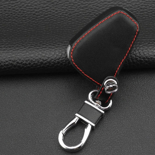 3 Button Leather Jeep Key Protector Cover - Jeep Jeep Accessories