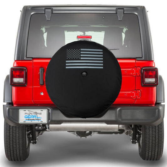 82215439AB American Flag Spare Tire Cover for Jeep Wrangler JL - Jeep Tire Cover
