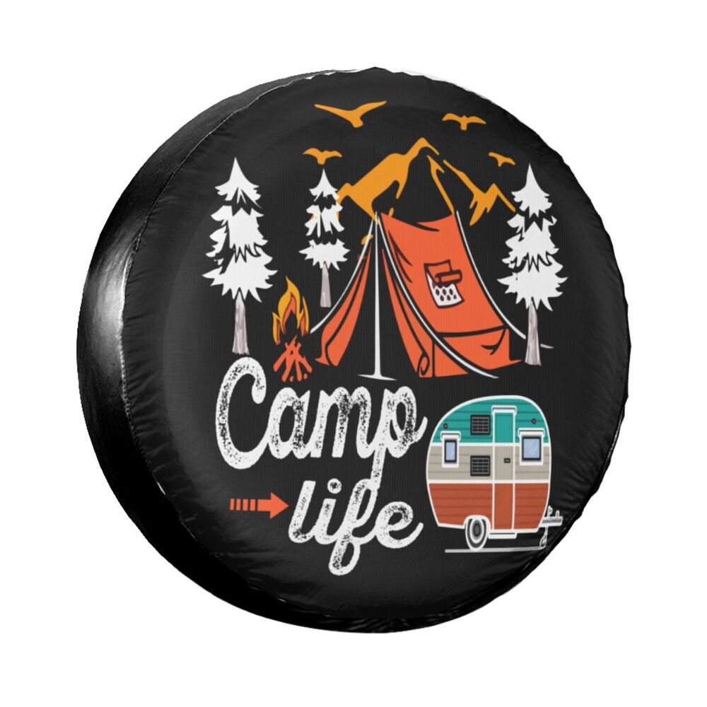 Camp Life Spare Tire Cover - ParkersGear.com Tire Cover