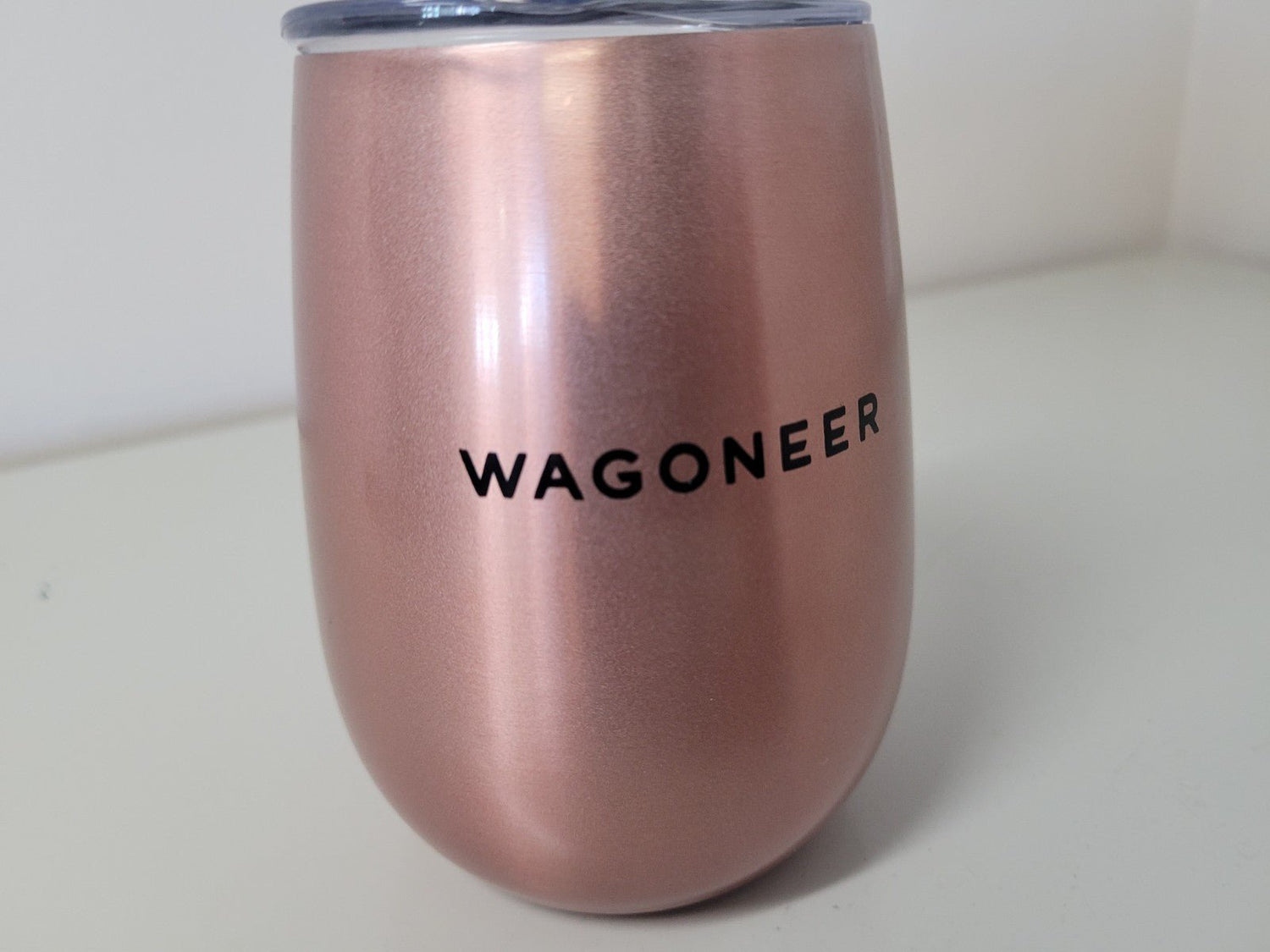 Jeep Wagoneer Wine Tumbler - Rose Gold - Jeep Travel Mug