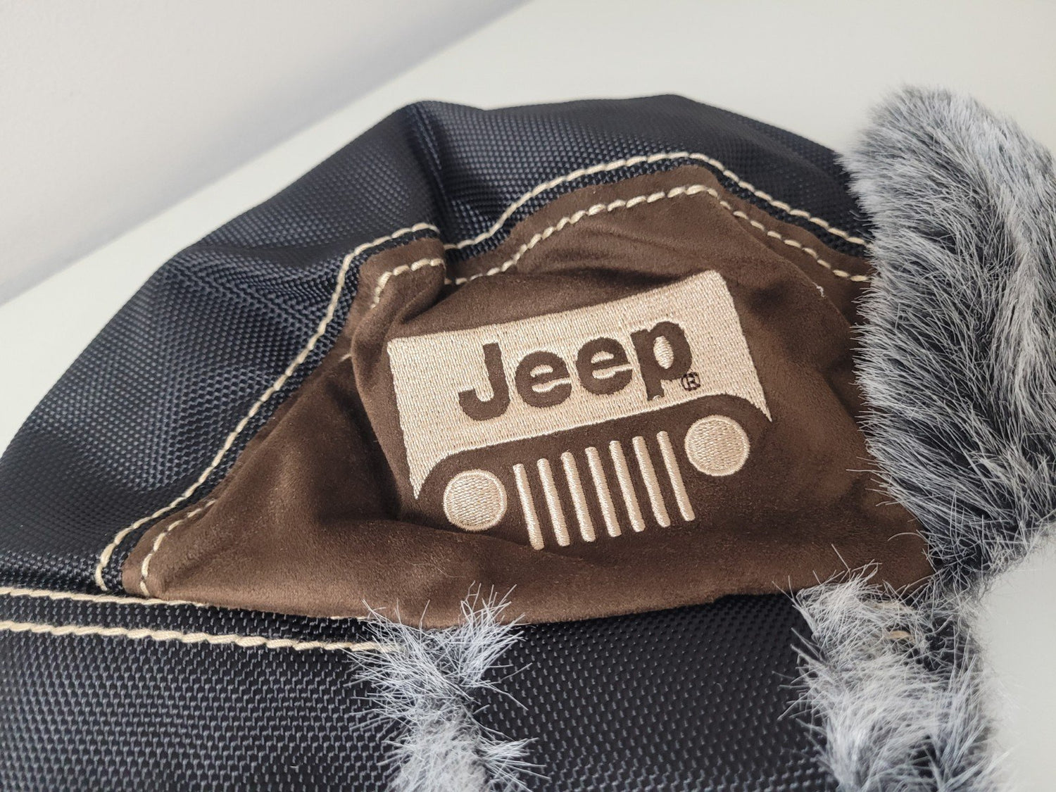 Leather Jeep Grill Trapper - Jeep Hats