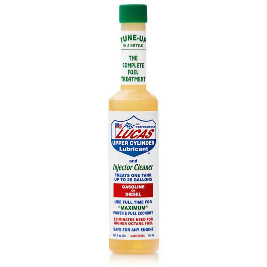 Lucas Oil 20020 Fuel Treatment Injector Cleaner - Lucas Vehicle Fuel System Cleaners