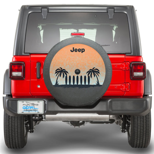 Mopar 82215431 Cali Coastal Spare Tire Cover for Jeep Wrangler JL - Jeep Tire Cover