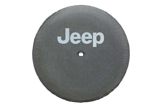 Mopar 82215434 Jeep Logo Spare Tire Cover for Jeep Wrangler JL - Jeep Tire Cover
