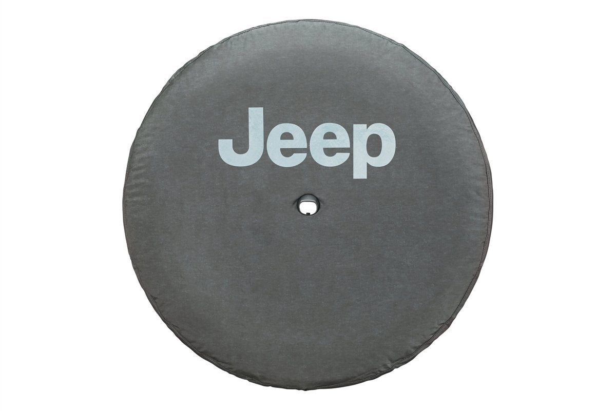Mopar 82215708AB Jeep Logo Spare Tire Cover for Jeep Wrangler JL Jeep  Tire Cover –