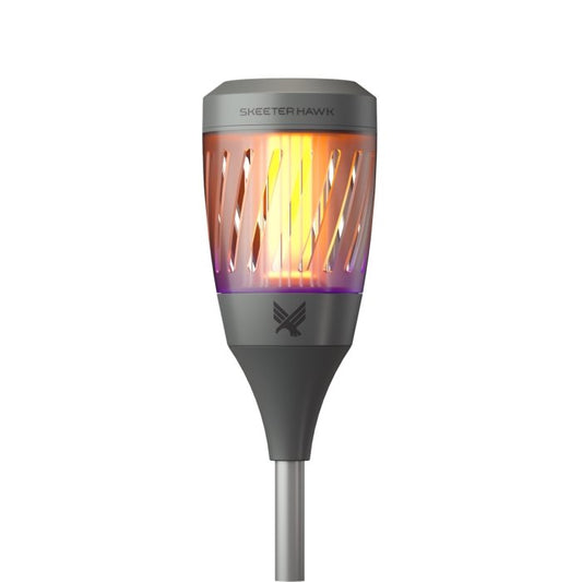 Skeeter Hawk Solar Torch Zapper - Nebo Tiki Torches & Oil Lamps