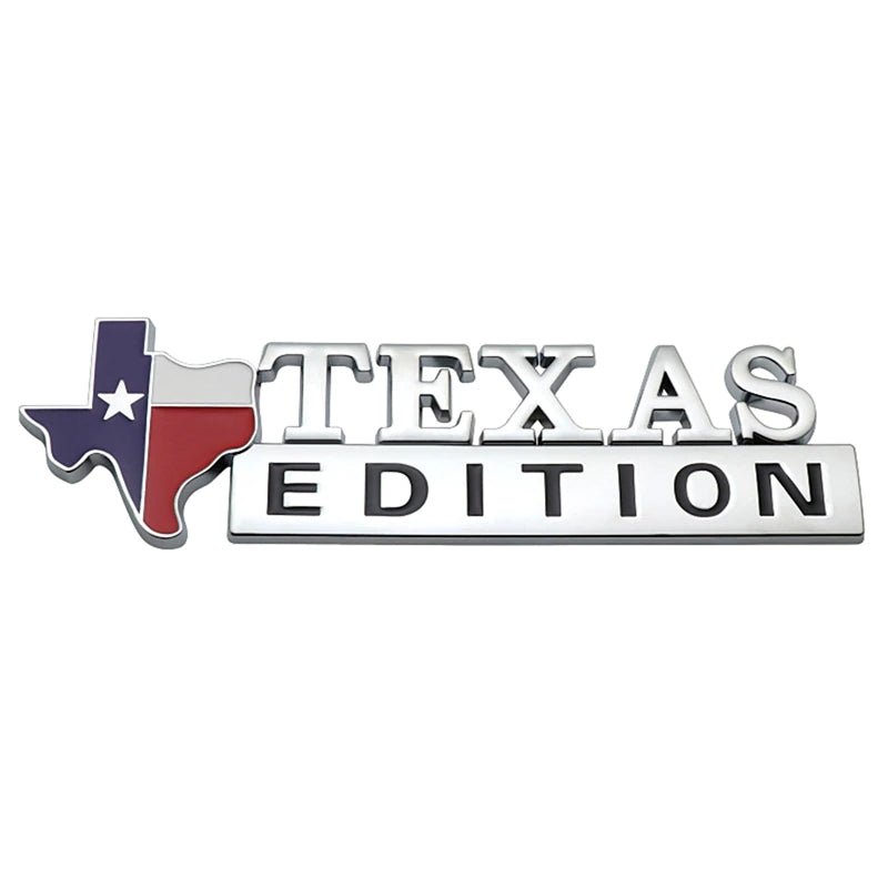 Texas Edition Car Emblem - ParkersGear.com Car Accessories