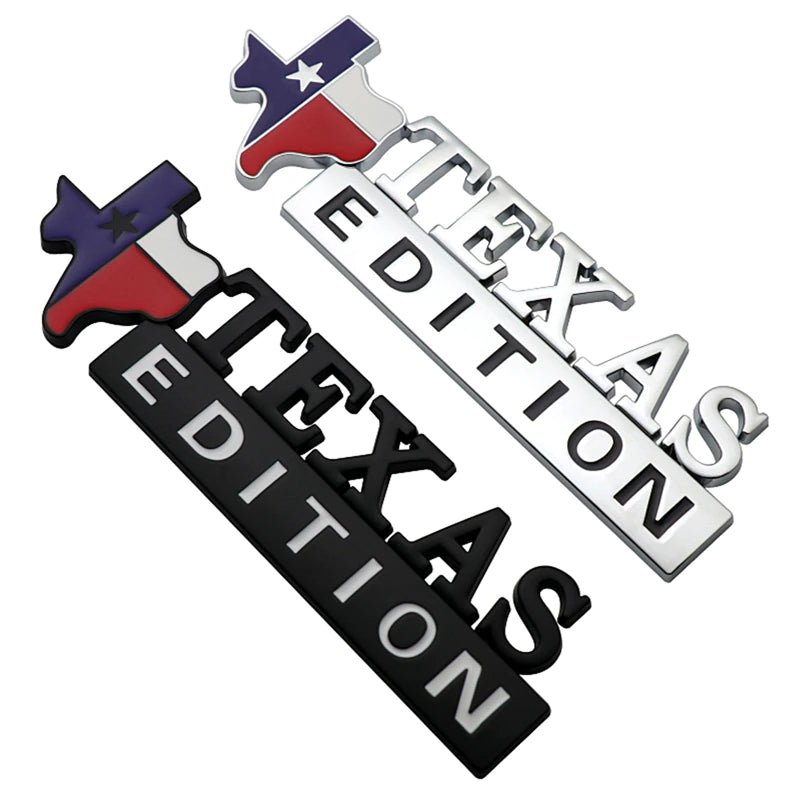 Texas Edition Car Emblem - ParkersGear.com Car Accessories