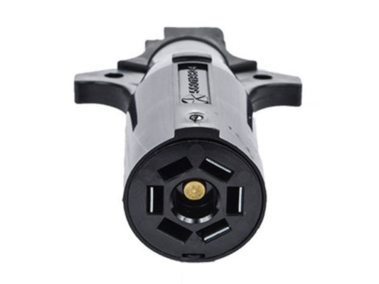 Trailer Tow Wiring Adapter - 7-Way Round to 4-Way Flat Converter - Jeep Vehicle Parts